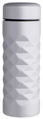 Lus-cube ステンレスボトル380ｍｌ　シルバー